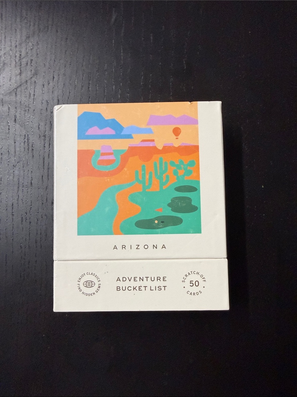 Arizona Adventure Bucket List Scratch Off Cards